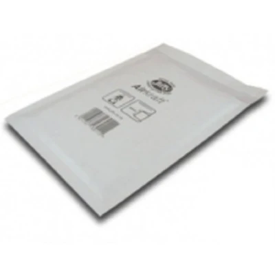 Image of 100 White Jiffy Airkraft Postal Bags Bubble lined Peel and Seal Size 1 (170mm x 245mm)