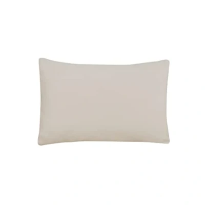 Image of Sleepdown 100% Bamboo Cotton Housewife Pillowcases 2 Pack Luxury Pillow Covers Super Soft Hotel Quality Breathable Plain Fabric Natural 48cm x 74cm