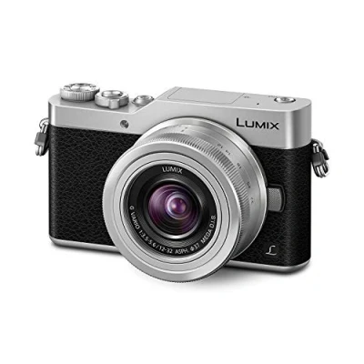 Image of Panasonic Lumix DC GX800 Digital Camera 16.0 Megapixel with G Vario 12 32mm f/3.5 5.6 Lens 4K Video and Photo Ultra HD Screen Silver (Renewed)