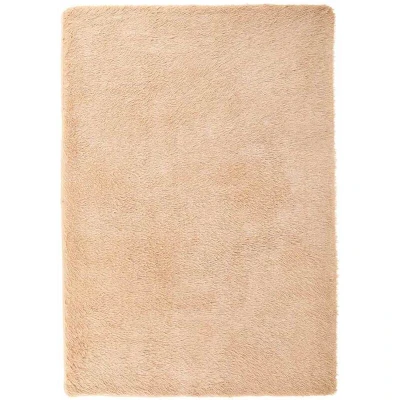 Image of vidaXL Shaggy Rug High Pile NAVARRA Beige 160x230 cm Polyester