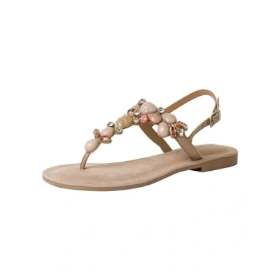 Image of Tamaris Women&#039; 1 28163 42 Flat Sandal, Ivory Comb, 3.5 UK