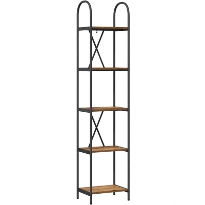 Image of vidaXL Bookshelf Old wood 40 x 30 183 cm Engineered