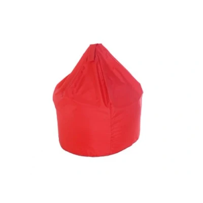 Image of Child Size Indoor/Outdoor Bean Bag With Beans Red