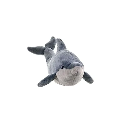 Image of Wild Republic Dolphin Plush Soft Toy, Cuddlekins Cuddly Toys, Gifts for Kids 30 cm