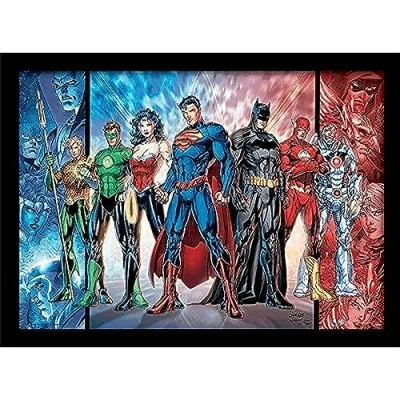 Image of DC Comics FP10894P PL &quot;Justice League United&quot; Framed Print, 30 x 40 cm