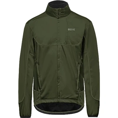 Image of GORE WEAR Mens C5 Gws Thermo Jackets, Utility Green, L EU