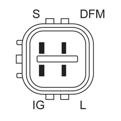 Image of 270600D140, 270600D170, 270600D190, 270600D191, 270600D300 Generator BOSCH 0 986 046 110 14V 90A excl. vacuum pump 55mm TOYOTA: Auris Hatchback