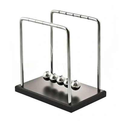 Image of RED5 Newton&#039;s Cradle Five Pendulum Classic Physics Swinging Executive Desk Toy