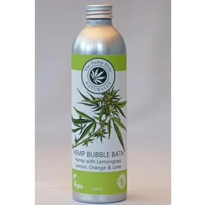 Image of Hemp Bubble Bath with Lemongrass Lemon Orange &amp; Lime 250ml