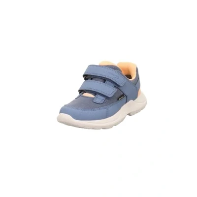 Image of Superfit Girl&#039;s Rush Gore Tex Sneaker Shoe, Blue Orange 8030, 11 UK Child