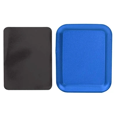 Image of Magnetic Parts Tray, Small Tray Advanced Tool Design Model Bowl for Plate Screw Storage Nuts Bolts(Blue)