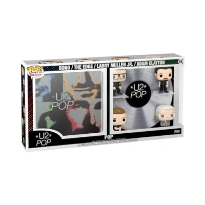 Image of Funko POP! Albums Deluxe: U2 Collectable Vinyl Figure Gift Idea Official Merchandise Toys for Kids &amp; Adults Music Fans Model Collectors and Display
