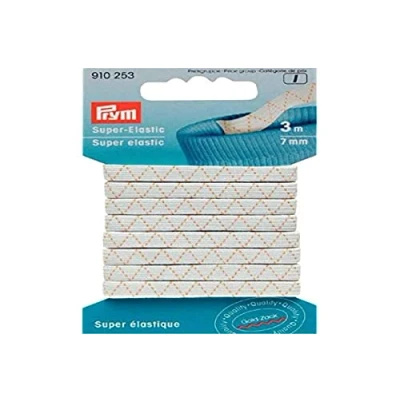 Image of Prym Elastic, White, weiß, 3 m