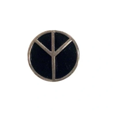 Image of CND Peace Ban The Bomb Symbol Metal Enamel Lapel Pin Badge XJKB3 33