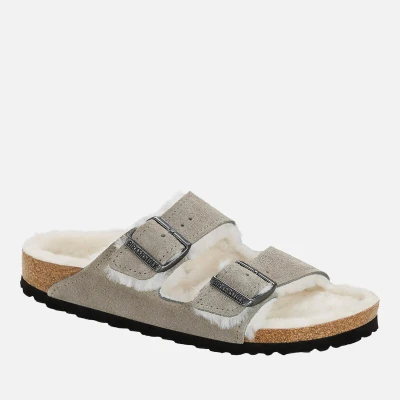 Image of Birkenstock Women&#039;s Arizona Shearling Slim Fit Sandals EU 40/UK 7