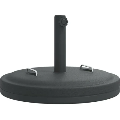 Image of vidaXL Parasol Base with Handles for Ø38 / 48 mm Poles 25 kg Round