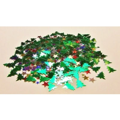 Image of &quot;Christmas Tree&quot; Mix Table Confetti Party Decoration