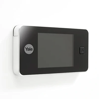 Image of Yale Standard Digital Door Viewer 500 Live Viewing High Quality Camera White 45 0500 1432 00 50 11