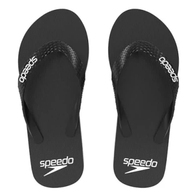 Image of Speedo Men&#039;s Flip Flop Flipflops Beach Footwear for Men, Black, 6 UK