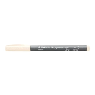 Image of STAEDTLER 371 107 Pigment Arts Brush Pen Ivory (Box of 10)