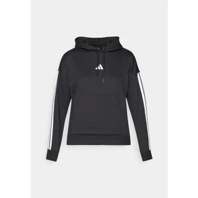 Image of adidas Sportswear Hoodie, Women&#039;s, Size: Large, Black/white