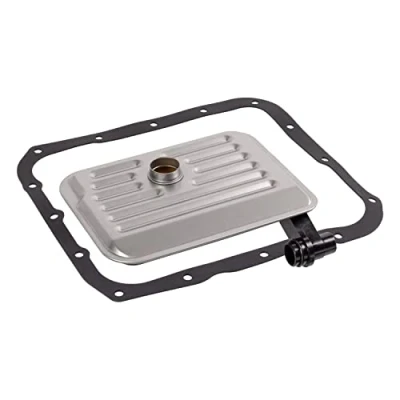 Image of MD758684, MD758684S1, MD758691, MD758691S1 Hydraulic Filter Set, automatic transmission BLUE PRINT ADBP210061 with oil sump gasket
