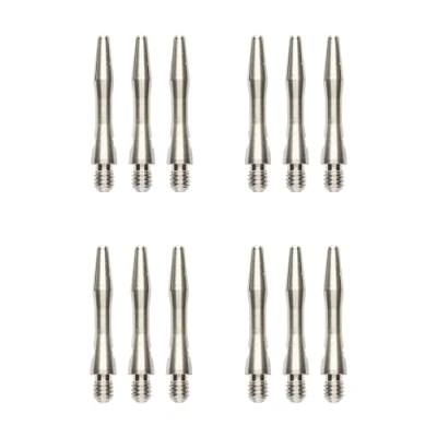 Image of RED DRAGON Plain Aluminium Extra Short Dart shafts 4 sets per pack (12 in total)