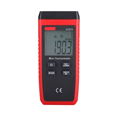 Image of Oumefar UT373 Digital Tachometer Non Contact Speed Meter Rotation Tester LCD Counter Handheld Photo Tach for Industrial