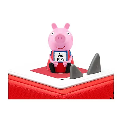 Image of tonies Peppa Pig, Learn with Peppa, for use toniebox, ages 3+
