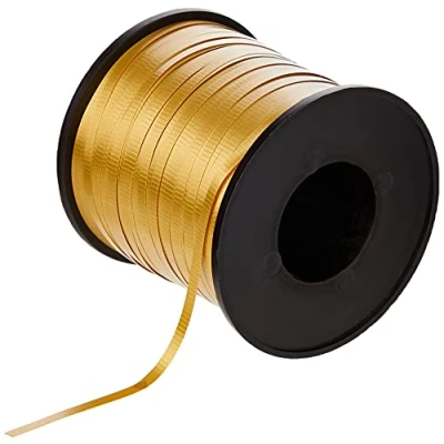 Image of Gold Curling Ribbon (457 Meters),1 Count