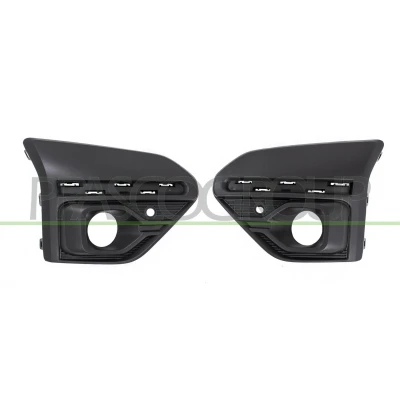 Image of 261523351R Bumper Grill PRASCO DA2322135 with holes for trim/protective strip, hole(s) parking distance control Left, Right, Front