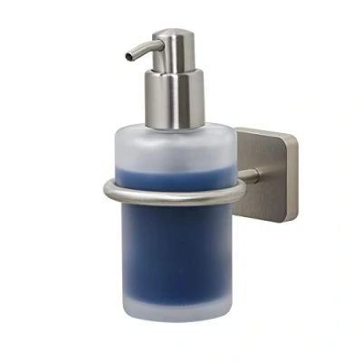 Image of Tiger Onu Soap Dispenser, Stainless Steel Brushed, 7.7 x 15 11 cm