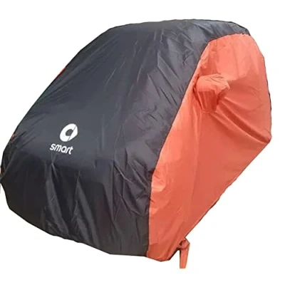Image of Car Cover Waterproof Outdoor Full for Smart Fortwo 451 or 453, All Weather UV Protection Oxford Auto Cover, Windproof Dustproof Scratch Resistant