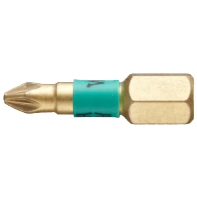 Image of Wera Bi Torsion Insert Bit Diamond Coated Pozi Tip Pz1 X 25 Mm