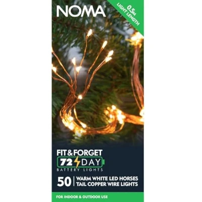 Image of Noma Horses Tail Lights, 10 Strands with 50 LED&#039;s (Pack of 1)
