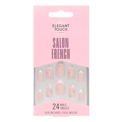 Image of Elegant Touch French Nails 128