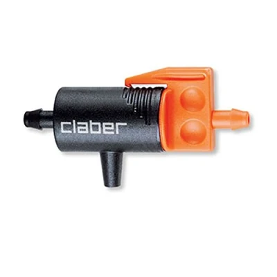 Image of Claber 91217 in Line Drippers 0 to 6 litres per Hour. Pack of 20