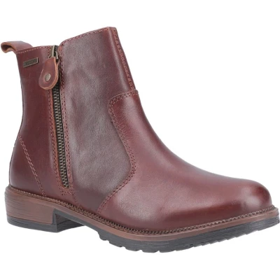 Image of Cotswold Ashwicke Zip Waterproof Ankle Boot Womens Brown