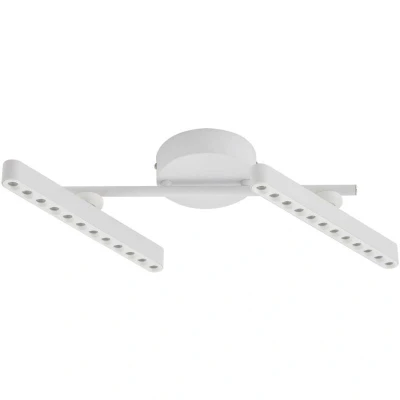 Image of Lindby LED spotlight Eldrin, white, 2 bulb, light points