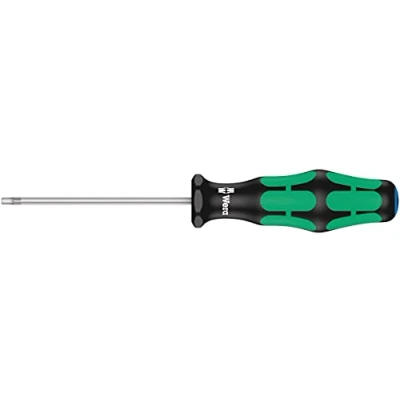 Image of Wera 05023107001 354 2.5 x 75 mm Screwdriver for Hexagon Socket Screws Silver