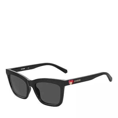 Image of Love Moschino Sunglasses, Women&#039;s, Size: 54, Black