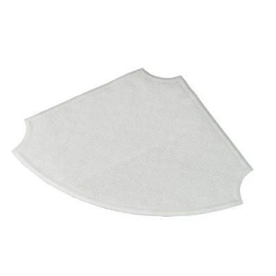 Image of Homecraft Everyday Corner Shower Mat, Mat that Fits Corners and Drains for Stability in the Shower, Slip Fall Prevention, Bath Elderly, Handicapped, Disabled Individuals