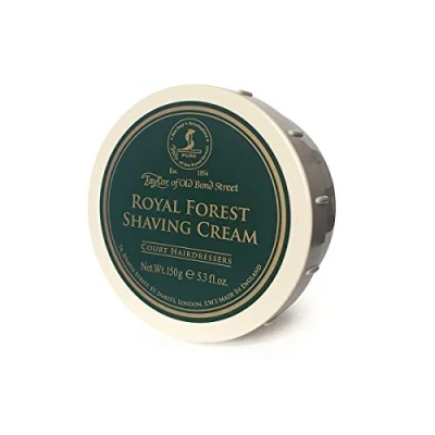Image of Taylor of Old Bond Street Shaving Cream Bowl 150G 5.3 Ounce (Forest)