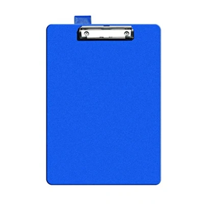 Image of SECO 570A PVC BU A4+ Covered Clipboard with Heavy Duty Clip Blue, 1 Pack