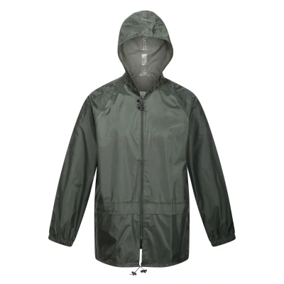 Image of Regatta Great Outdoors Mens Outdoor Classics Waterproof Stormbreak Jacket Olive Size Medium
