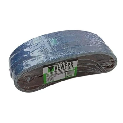 Image of VEWERK 25pk 20 x 520mm Zirconium Oxide Sanding Belts Air Belt Sander 2150
