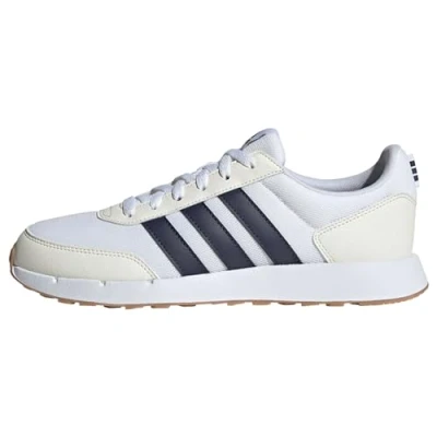 Image of adidas Run 50s Shoes Sneaker, Cloud White/Shadow Navy/Off White, 10.5 UK