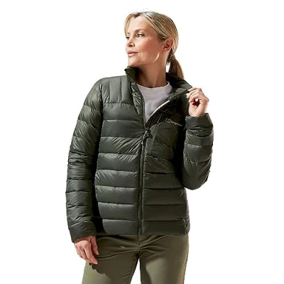 Image of Berghaus Women&#039;s Silksworth Down Jacket Padded Extra Warm Lightweight Packable, Deep Depths, 12
