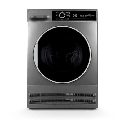 Image of Montpellier MTDC8SDS 8Kg Condenser Sensor Dry Tumble Dryer B Rated Silver, H84.5 x W59.6 D56.3(cm)