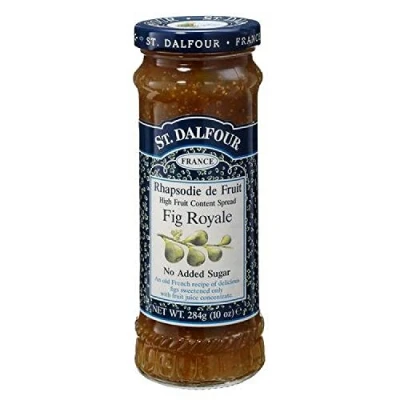 Image of St. Dalfour Fruit Spread 100% Natural Jam Royal Fig 10 oz.
